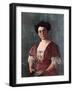 Portrait of Mme Haasen, 1908-Félix Vallotton-Framed Premium Giclee Print