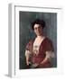 Portrait of Mme Haasen, 1908-Félix Vallotton-Framed Premium Giclee Print