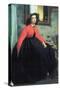 Portrait of Mme. L.L.-James Tissot-Stretched Canvas