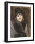 Portrait of Mme X, C. 1883-1884-Maria Konstantinovna Bashkirtseva-Framed Giclee Print