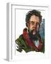 Portrait of Modest Petrovich Mussorgsky (Karevo, 1839-Saint-Petersburg, 1881), Russian Musician-null-Framed Giclee Print