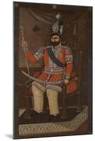 Portrait of Mohammad Shah Qajar (1810-184)-null-Mounted Giclee Print