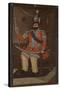 Portrait of Mohammad Shah Qajar (1810-184)-null-Stretched Canvas