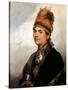 Portrait of Mohawk Chief Joseph Brant-Gilbert Stuart-Stretched Canvas