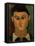 Portrait of Moise Kisling, 1915-Amedeo Modigliani-Framed Stretched Canvas