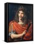 Portrait of Moliere as Caesar in the 'The Death of Pompey', 1657-Pierre Mignard-Framed Stretched Canvas