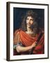 Portrait of Moliere as Caesar in the 'The Death of Pompey', 1657-Pierre Mignard-Framed Giclee Print