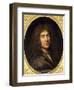 Portrait of Moliere by Pierre Mignard-null-Framed Giclee Print