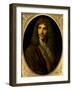 Portrait of Moliere, Ca. 1645-Pierre Mignard-Framed Art Print