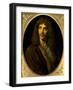 Portrait of Moliere, Ca. 1645-Pierre Mignard-Framed Art Print