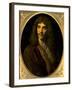 Portrait of Moliere, Ca. 1645-Pierre Mignard-Framed Art Print