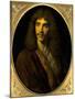 Portrait of Moliere, Ca. 1645-Pierre Mignard-Mounted Art Print