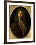 Portrait of Moliere, Ca. 1645-Pierre Mignard-Framed Art Print