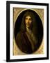 Portrait of Moliere, Ca. 1645-Pierre Mignard-Framed Art Print