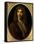 Portrait of Moliere, Ca. 1645-Pierre Mignard-Framed Stretched Canvas