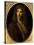 Portrait of Moliere, Ca. 1645-Pierre Mignard-Stretched Canvas