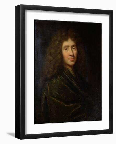 Portrait of Moliere-Pierre Mignard-Framed Giclee Print