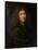 Portrait of Moliere-Pierre Mignard-Stretched Canvas