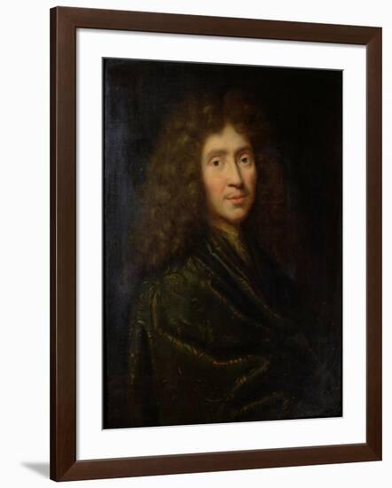 Portrait of Moliere-Pierre Mignard-Framed Giclee Print