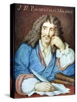 Portrait of Moliere-null-Stretched Canvas