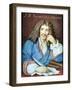 Portrait of Moliere-null-Framed Giclee Print