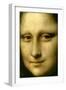 Portrait of Mona Lisa' (Detail), 1503-1506-Leonardo da Vinci-Framed Giclee Print