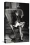 Portrait of Monica Vitti-null-Stretched Canvas