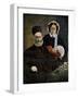 Portrait of Monsieur and Madame Auguste Manet, 1860-Edouard Manet-Framed Giclee Print