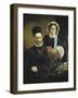 Portrait of Monsieur and Madame Auguste Manet, the Artist's Parents, 1860-Edouard Manet-Framed Giclee Print
