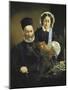 Portrait of Monsieur and Madame Auguste Manet, the Artist's Parents, 1860-Edouard Manet-Mounted Giclee Print