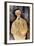 Portrait of Monsieur Lepoutre-Amedeo Modigliani-Framed Art Print