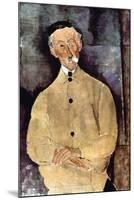 Portrait of Monsieur Lepoutre-Amedeo Modigliani-Mounted Art Print