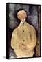 Portrait of Monsieur Lepoutre-Amedeo Modigliani-Framed Stretched Canvas