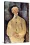 Portrait of Monsieur Lepoutre-Amedeo Modigliani-Stretched Canvas