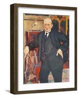 Portrait of Monsieur Mori, 1922-Suzanne Valadon-Framed Giclee Print