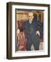 Portrait of Monsieur Mori, 1922-Suzanne Valadon-Framed Giclee Print