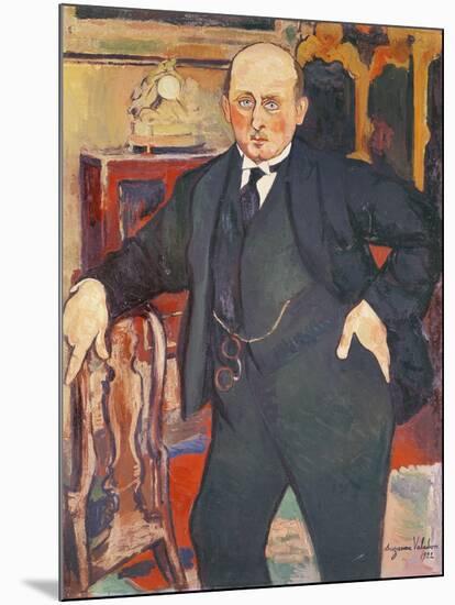 Portrait of Monsieur Mori, 1922-Suzanne Valadon-Mounted Giclee Print