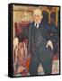 Portrait of Monsieur Mori, 1922-Suzanne Valadon-Framed Stretched Canvas