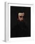 Portrait of Monsieur Nicolle, 1862-Gustave Courbet-Framed Giclee Print