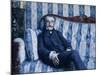 Portrait of Monsieur R., 1877-Gustave Caillebotte-Mounted Giclee Print