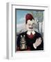 Portrait of Monsieur X (Pierre Loti)-Henri Rousseau-Framed Giclee Print