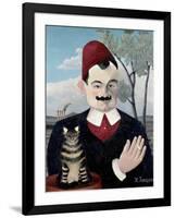 Portrait of Monsieur X (Pierre Loti)-Henri Rousseau-Framed Giclee Print