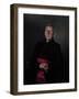 Portrait of Monsignor Dazeley, 2008-James Gillick-Framed Giclee Print