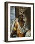 Portrait of Montezuma II Tecnochtitlan (Circa 1466-1520), Last King of Aztecs, 1680-1697-Antonio Rodriguez-Framed Giclee Print