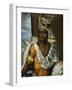 Portrait of Montezuma II Tecnochtitlan (Circa 1466-1520), Last King of Aztecs, 1680-1697-Antonio Rodriguez-Framed Giclee Print