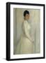 Portrait of Montserrat Carbó-Ramon Casas-Framed Giclee Print