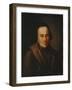 Portrait of Moses Mendelssohn, after 1771-Anton Graff-Framed Giclee Print