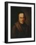 Portrait of Moses Mendelssohn, after 1771-Anton Graff-Framed Giclee Print