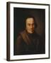 Portrait of Moses Mendelssohn, after 1771-Anton Graff-Framed Giclee Print