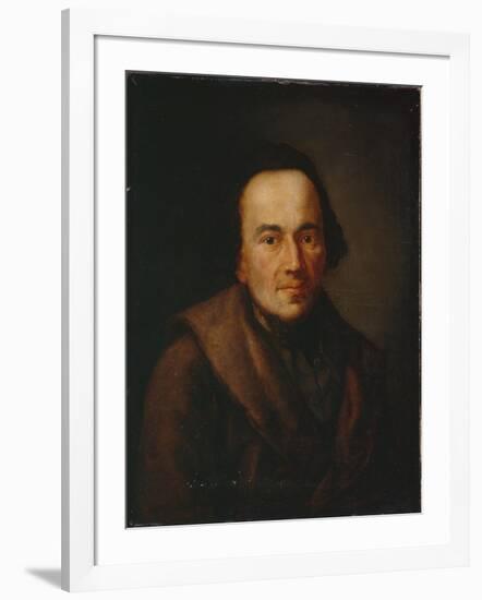 Portrait of Moses Mendelssohn, after 1771-Anton Graff-Framed Giclee Print